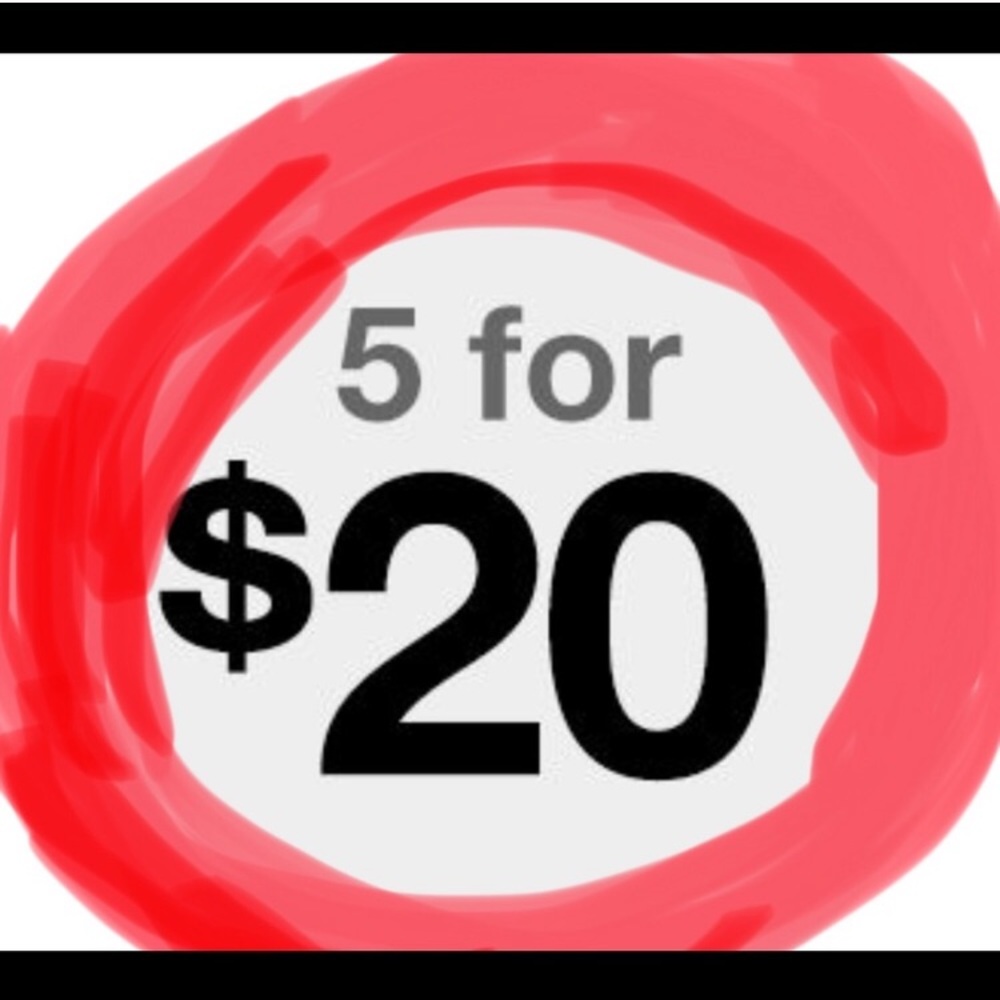 NOW 2/$8, 3/$12 or 5/$20❤️BUY NOW & SAVE